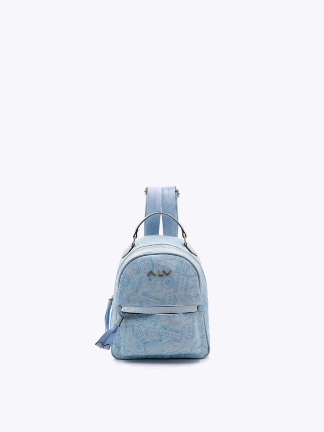 Patterned PU Leather Backpacks for School Everyday Use