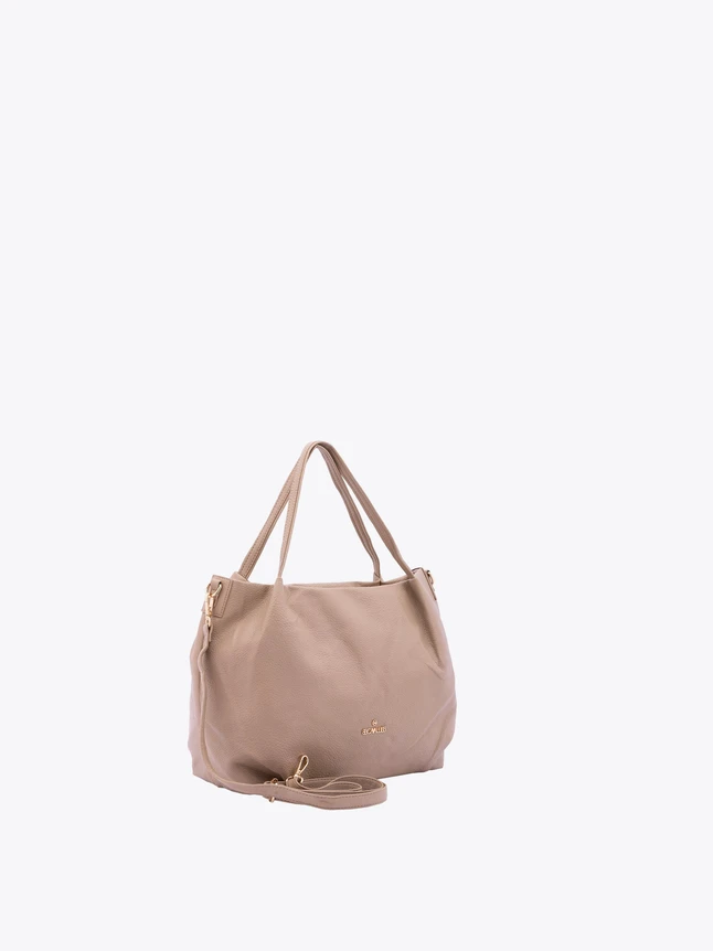 Canvas Tote Bag with Dual Handles and Removable Crossbody Strap for Everyday Use