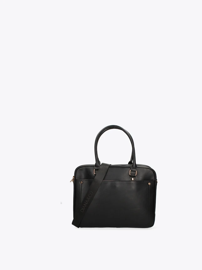 Leather Satchel Bag for Work with Removable Shoulder Strap