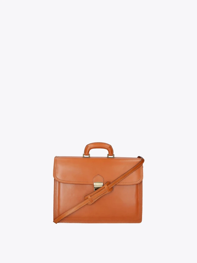 Leather Satchel Bag for Work And Daily Use With Top Handle And Crossbody
