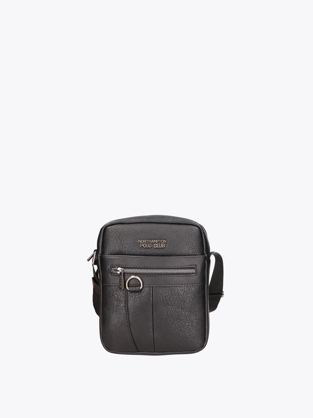 Pebbled Leather Crossbody Bag for Everyday City Travel