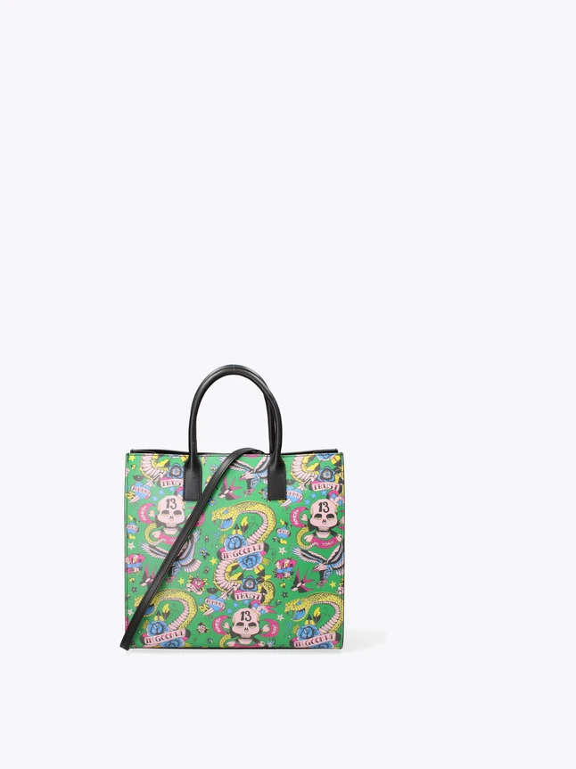 Whimsical Canvas Tote Bag for Everyday Use