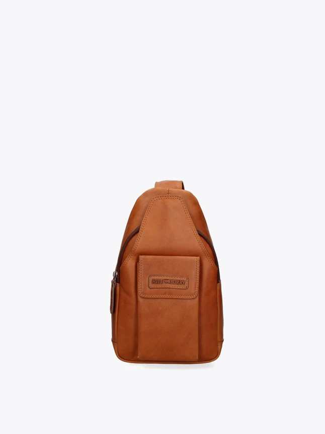 Minimalist Leather Sling Backpack Daily Use