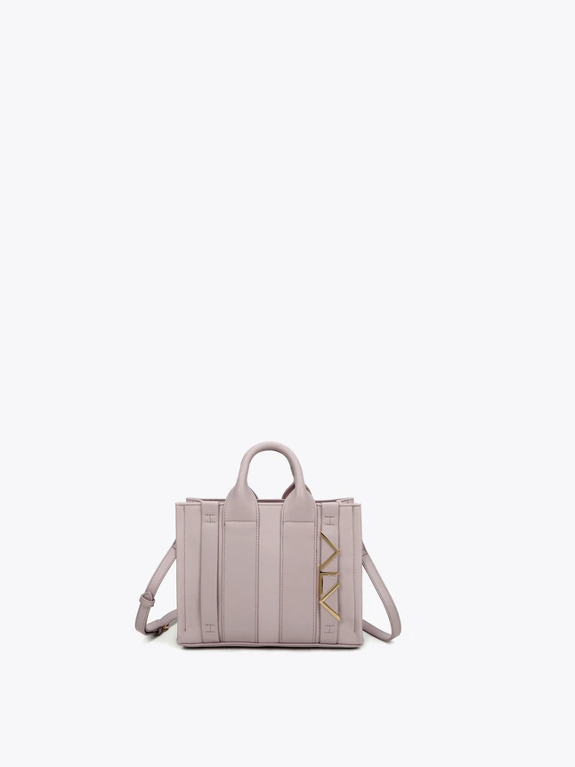 Minimalist Leather Satchel Handbag with Crossbody Strap Everyday Use