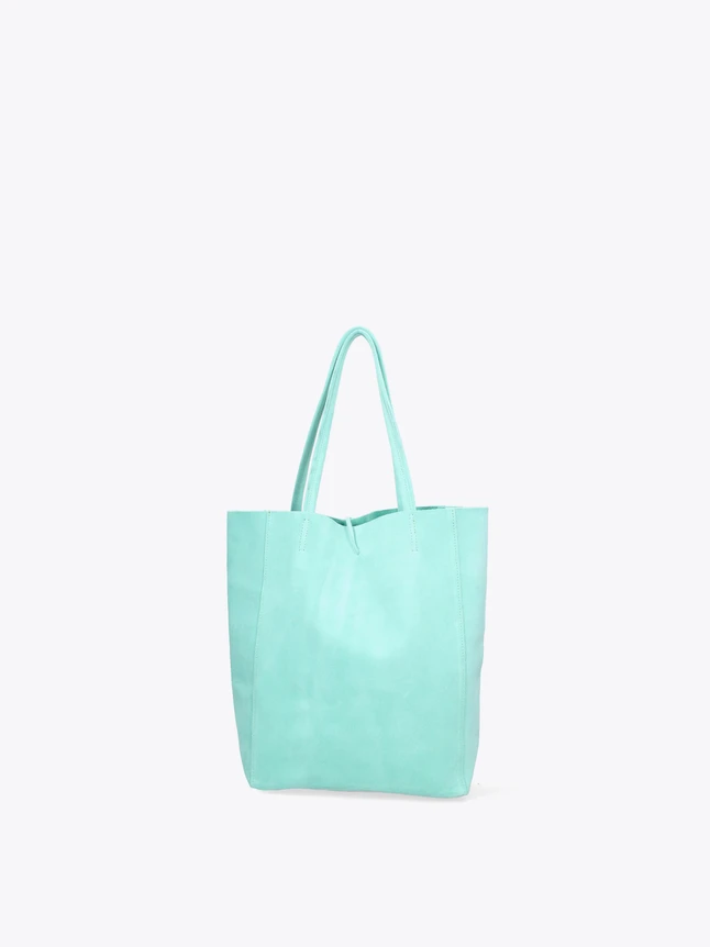 Soft Suede Everyday Shoulder Bag Modern Minimalist Carryall Design