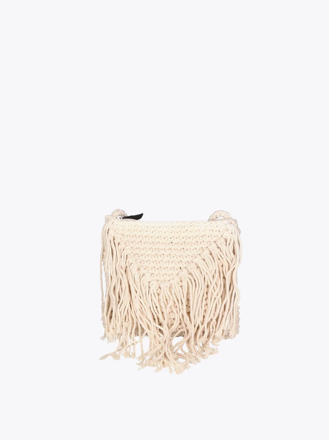 Boho Macrame Fringe Shoulder Bag for Everyday Essentials