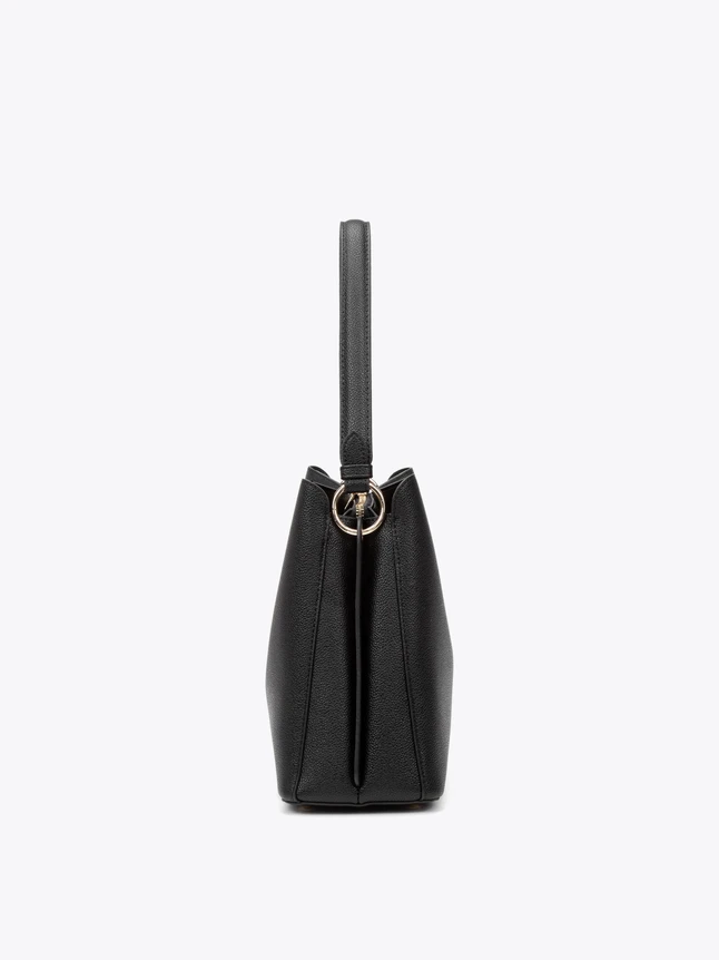 Bucket Style Leather Tote Bag for Everyday Use