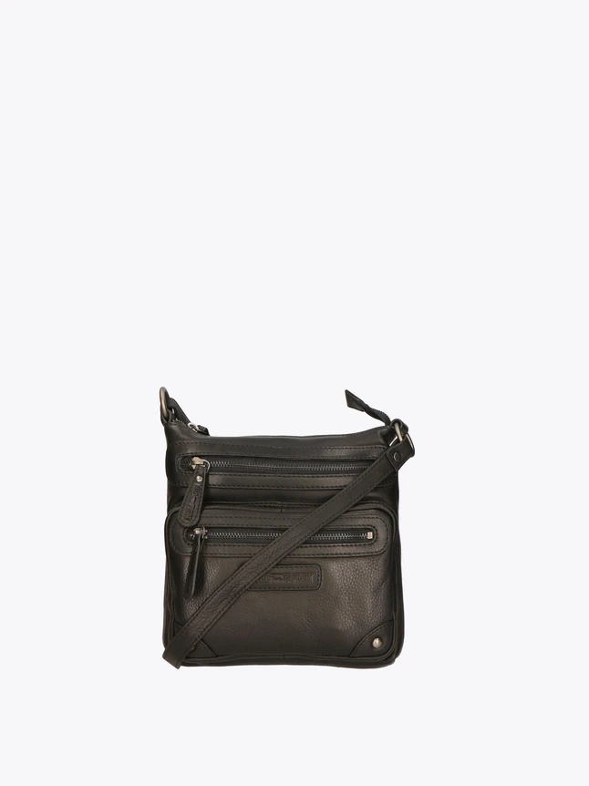 Minimalist Leather Crossbody Bag for Everyday Use
